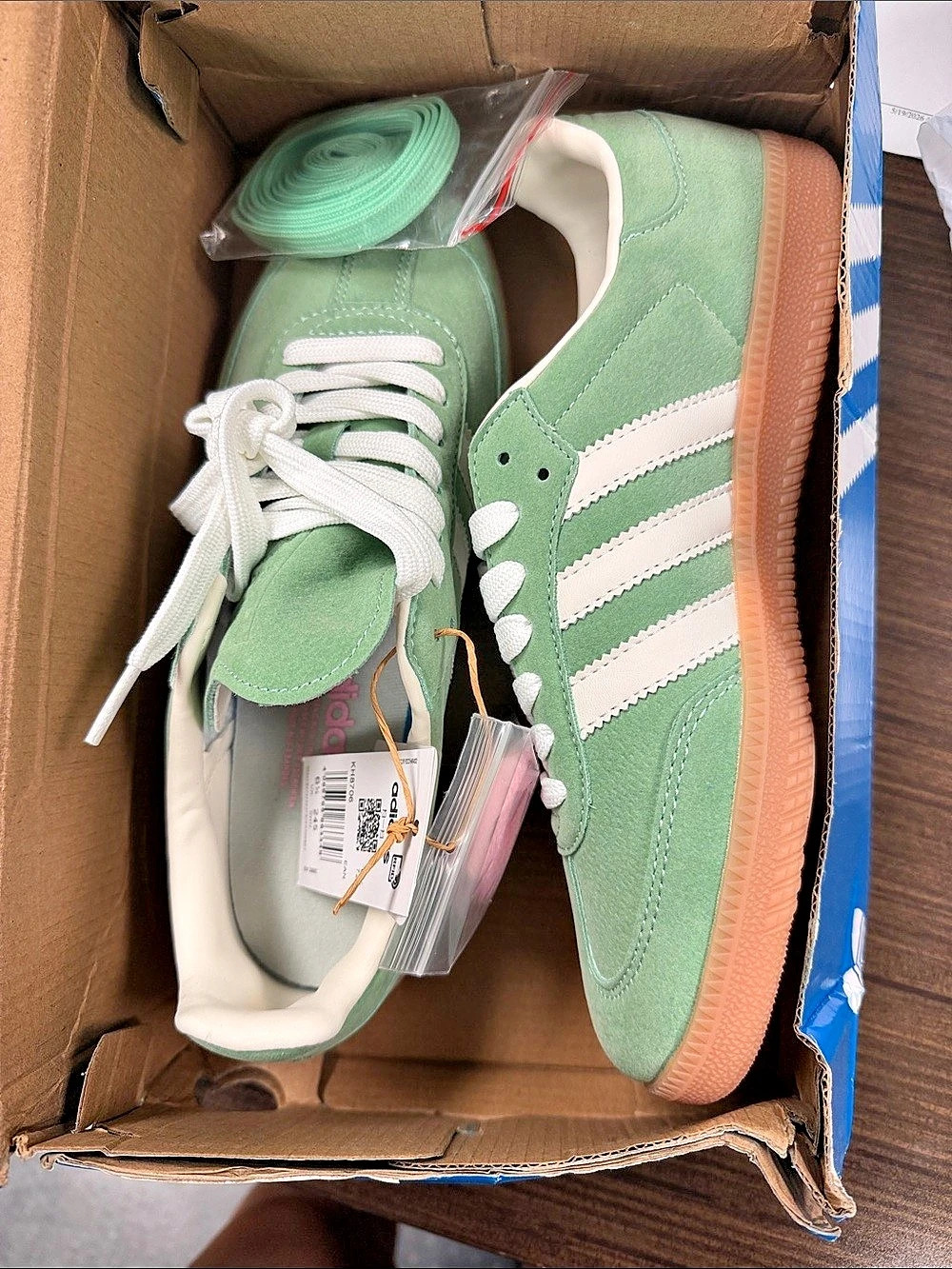 adidas Molly-Mae x adidas Women's Samba OG 'Matcha' Women's Matcha Green & White